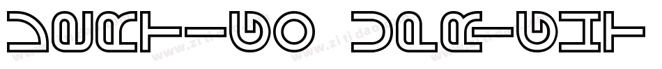 Vertigo Upright 2 BRK字体转换